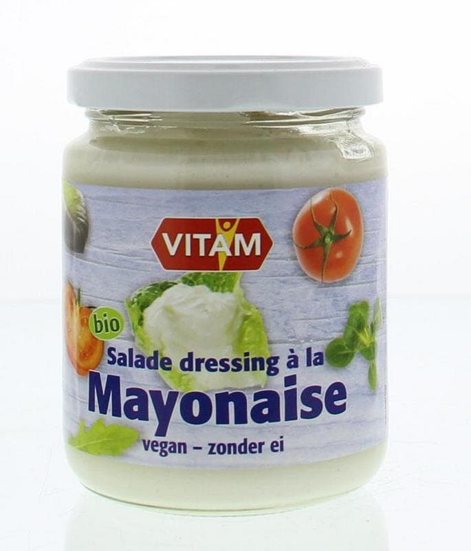 Vitam Salade dressing a la mayonaise zonder ei bio 225 ml