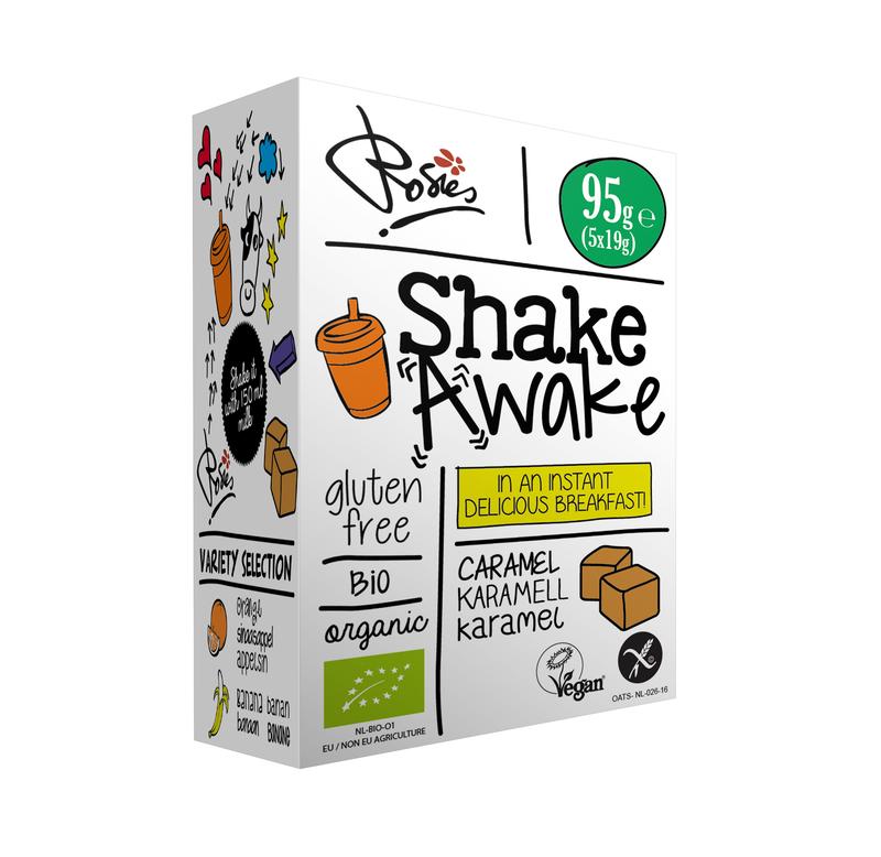 Rosies Shake awake caramel 19 gram bio 5x19 gram