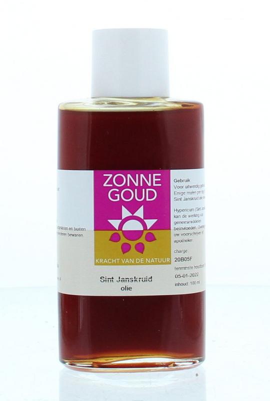 Zonnegoud Sint Janskruid olie 100 ml