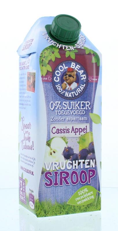 Cool Bear Siroop cassis-appel 750 ml