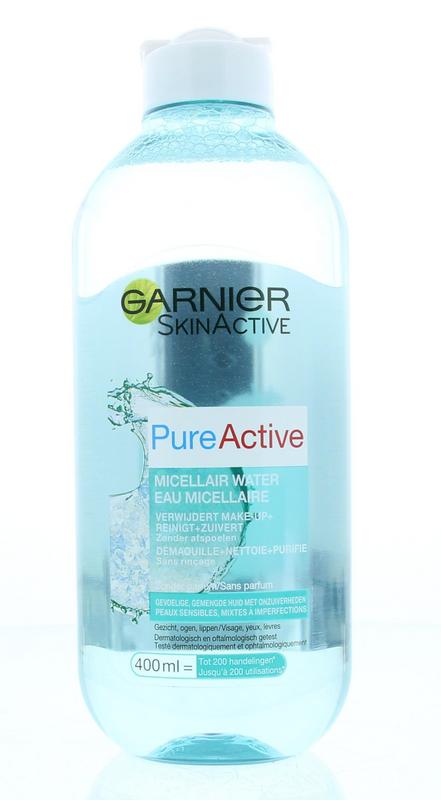 Garnier SkinActive pure active micellair reinigingswater 400 ml