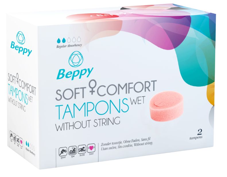 Beppy Soft+ comfort tampons wet 2 - 8 stuks