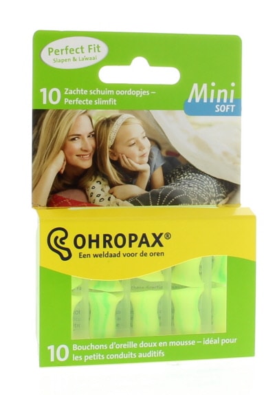 Ohropax Soft geluid mini 10 stuks