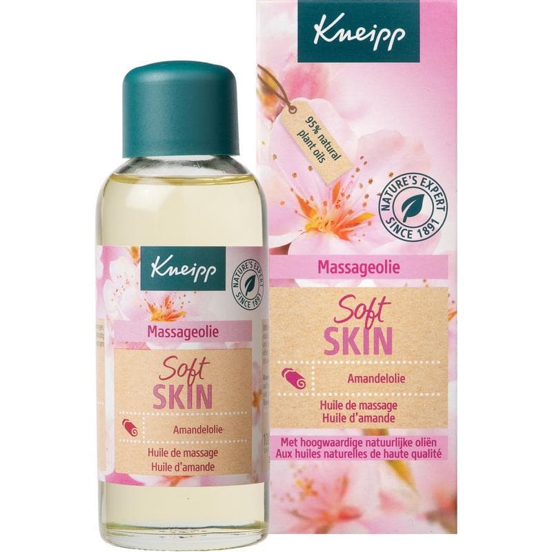 Kneipp Soft skin massageolie amandelolie 100 ml