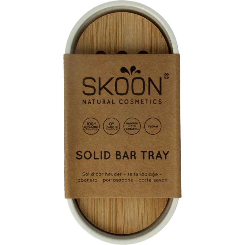 Skoon Solid bar houder wit L 1 stuks
