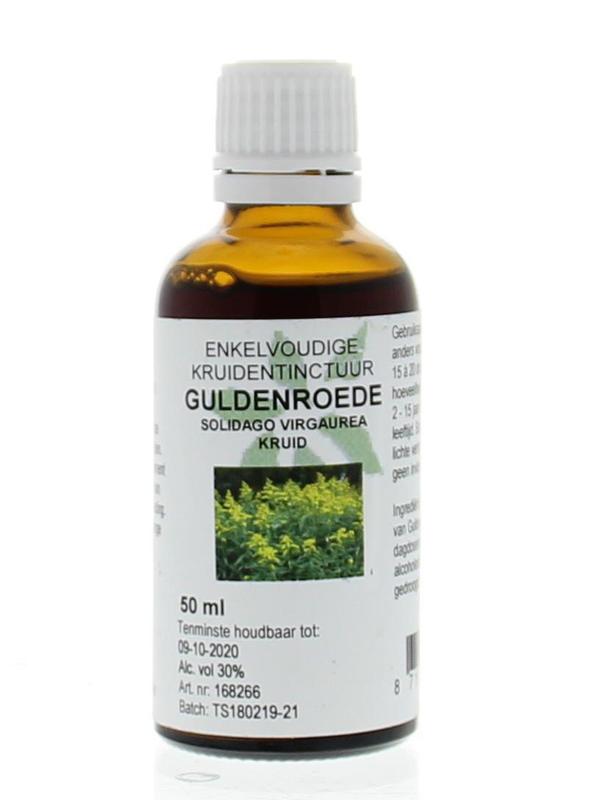 Natura Sanat Solidago virg herb - guldenroede tinctuur 100 - 50 ml