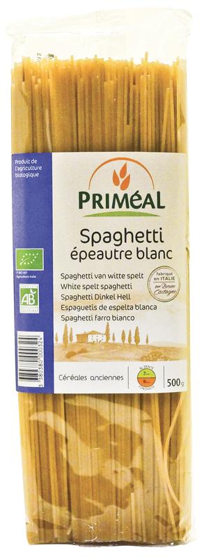 Primeal Spelt spaghetti wit bio 500 gram