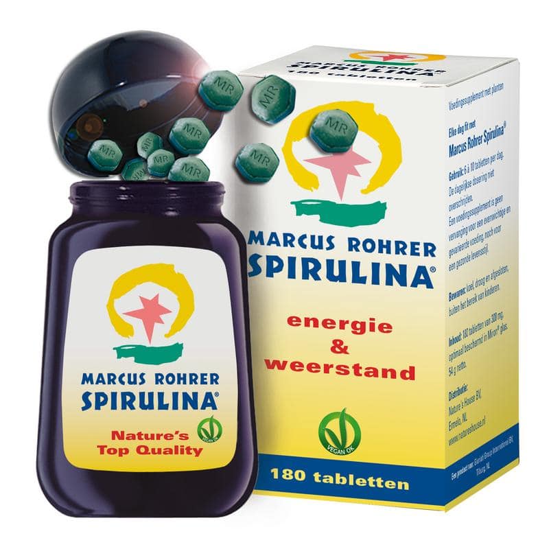 Marcus Rohrer Spirulina 180 tabletten