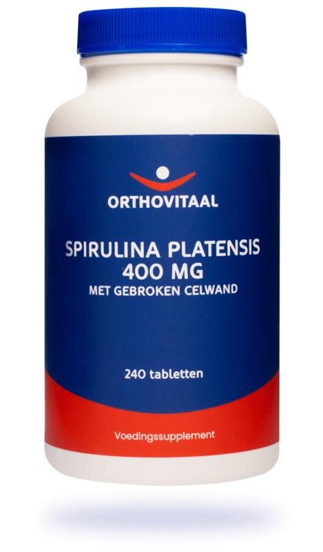 Orthovitaal Spirulina platensis 400mg 240 tabletten