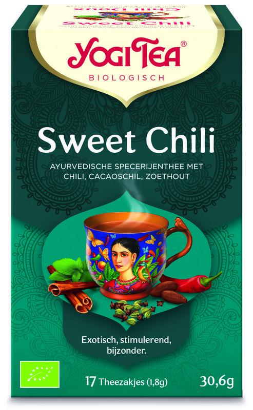 Yogi Tea Sweet chili bio 17 stuks