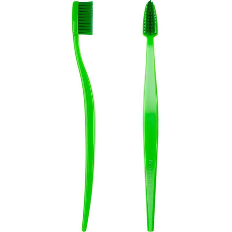Biobrush Tandenborstel groen 1 stuks