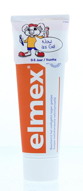 Elmex Tandpasta peuter 0-5 jaar 75 ml
