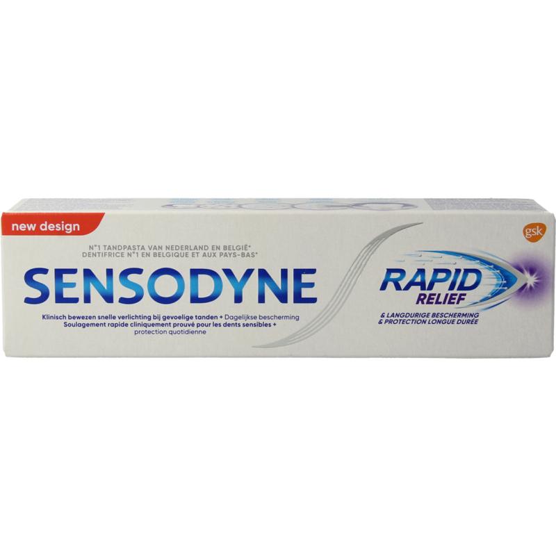 Sensodyne Tandpasta rapid relief 75 ml