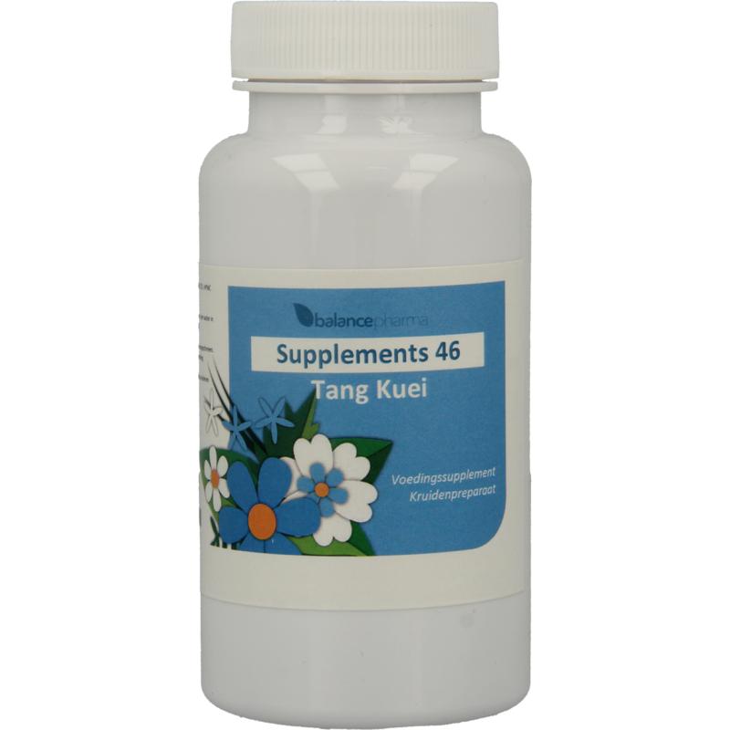 Supplements Tang kuei 60 vegan capsules