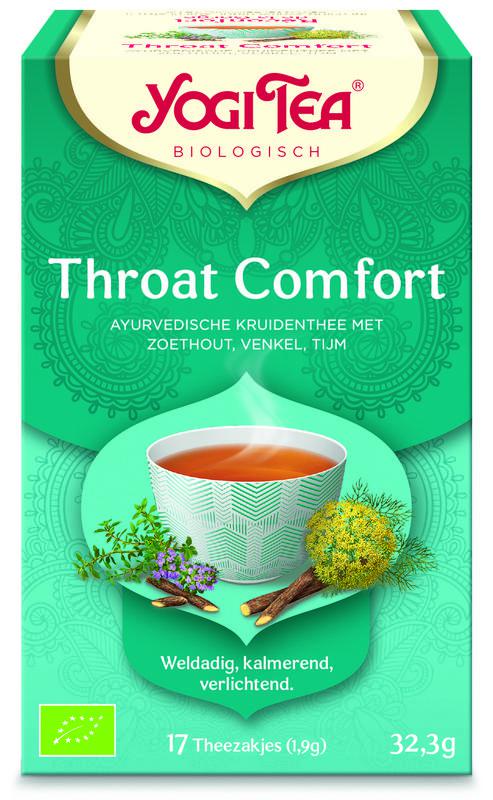 Yogi Tea Throat comfort bio 17 stuks