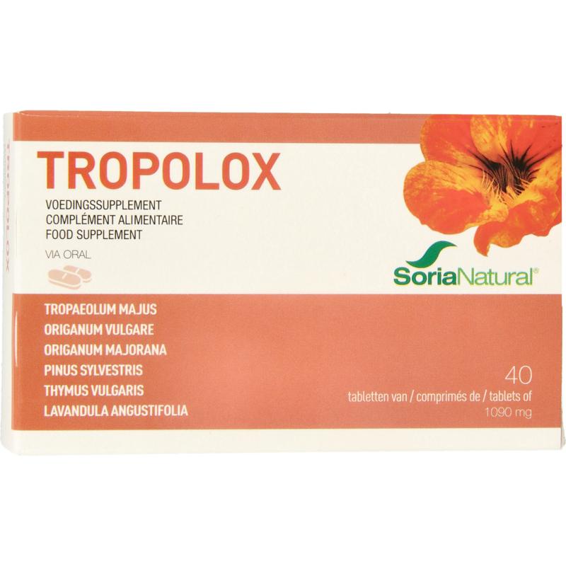 Soria Natural Tropolox 40 tabletten
