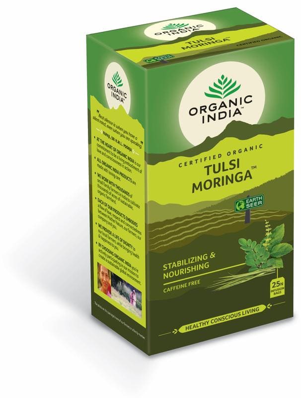 Organic India Tulsi moringa thee bio 25 stuks