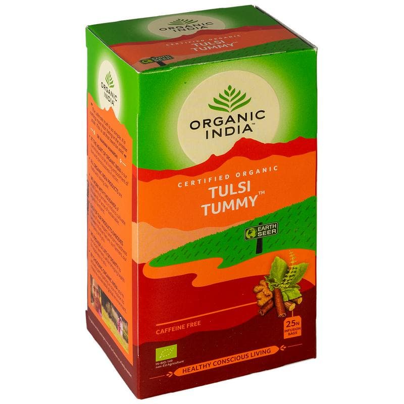 Organic India Tulsi tummy thee bio 25 stuks