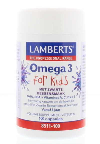 Lamberts Visolie omega 3 for kids 100 capsules