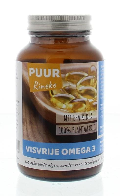 Puur Rineke Visvrije omega 3 bio 60 vegan capsules