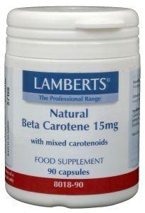 Lamberts Vitamine A 15mg natuurlijke (beta caroteen) 90 capsules