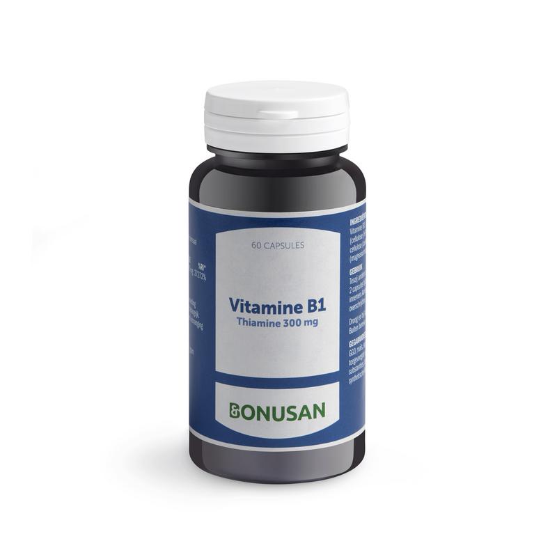 Bonusan Vitamine B1 thiamine 300 mg 60 capsules
