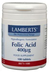 Lamberts Vitamine B11 400mcg (foliumzuur) 100 tabletten
