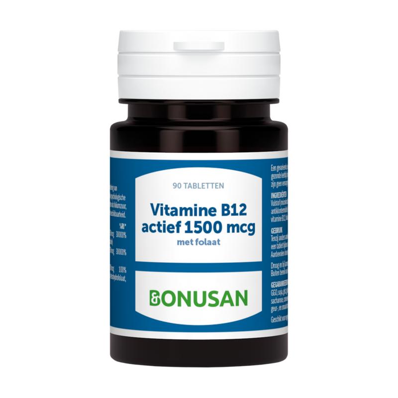 Bonusan Vitamine B12 1500 mcg actief 90 tabletten