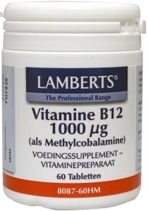 Lamberts Vitamine B12 methylcobalamine 1000mcg 60 tabletten