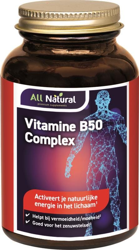 All Natural Vitamine B50 complex 60 capsules