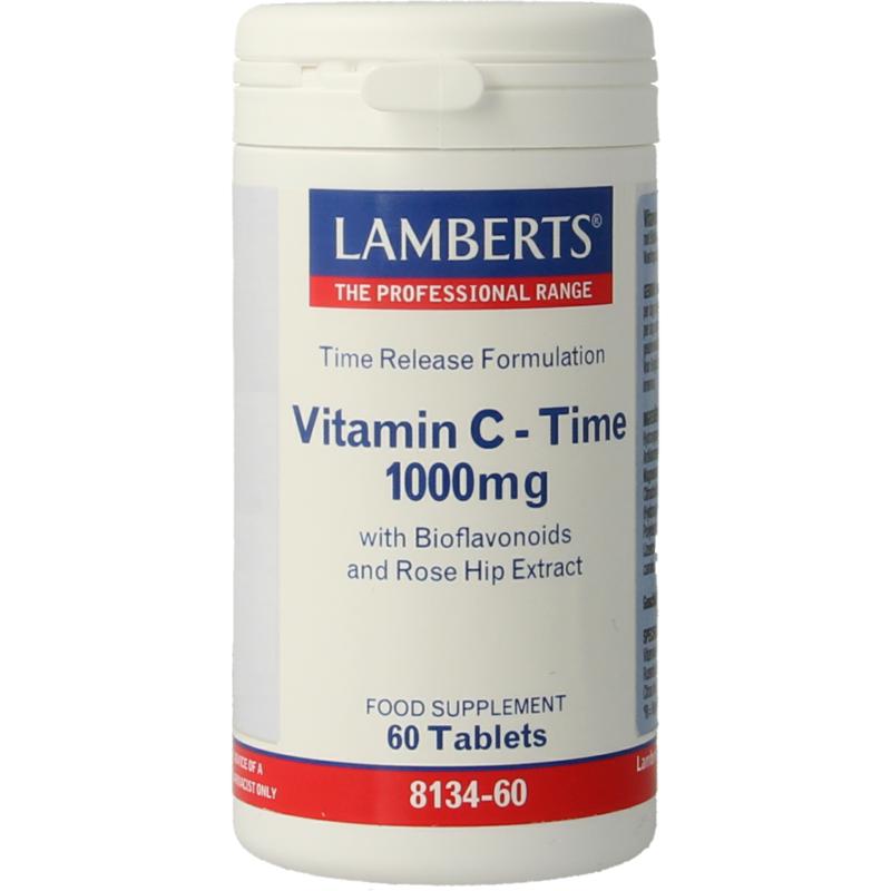 Lamberts Vitamine C 1000 Time release & bioflavonoiden 180 - 60 tabletten