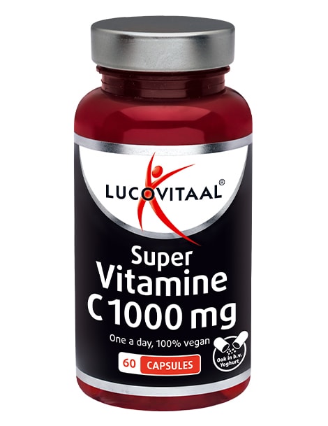 Lucovitaal Vitamine C 1000mg vegan 365 - 60 capsules