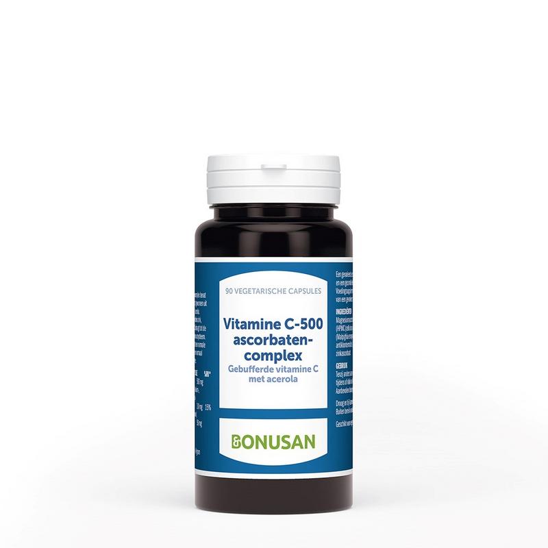 Bonusan Vitamine C-500 ascorbatencomplex 90 capsules