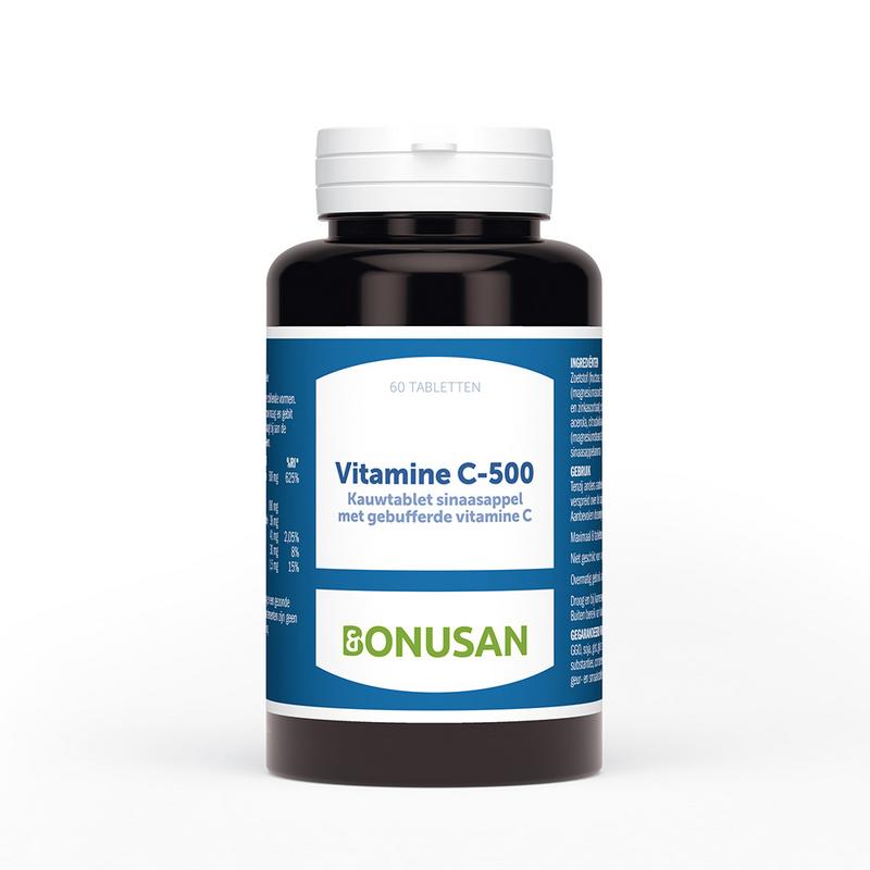 Bonusan Vitamine C 500mg 60 kauwtabletten