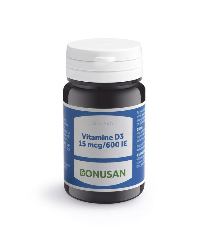 Bonusan Vitamine D3 15mcg 90 softgels