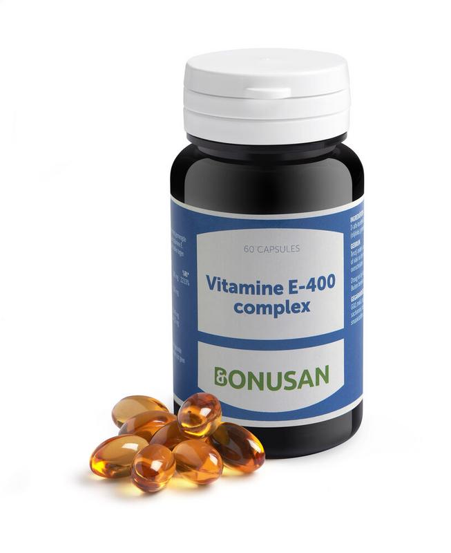 Bonusan Vitamine E 400 complex licaps 200 - 60 softgels