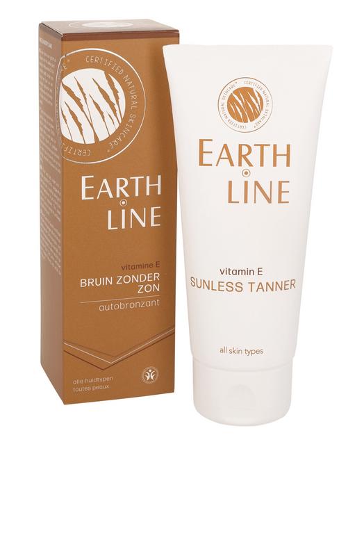 Earth Line Vitamine E bruin zonder zon 100 ml