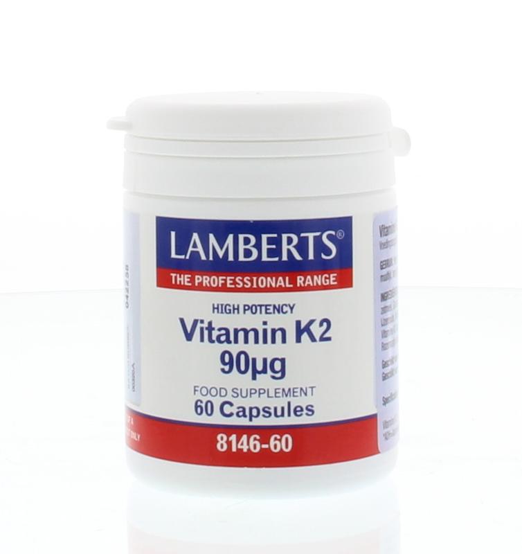 Lamberts Vitamine K2 90mcg 60 capsules