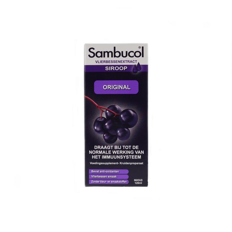Sambucol Vlierbessensiroop original 120 - 230 ml