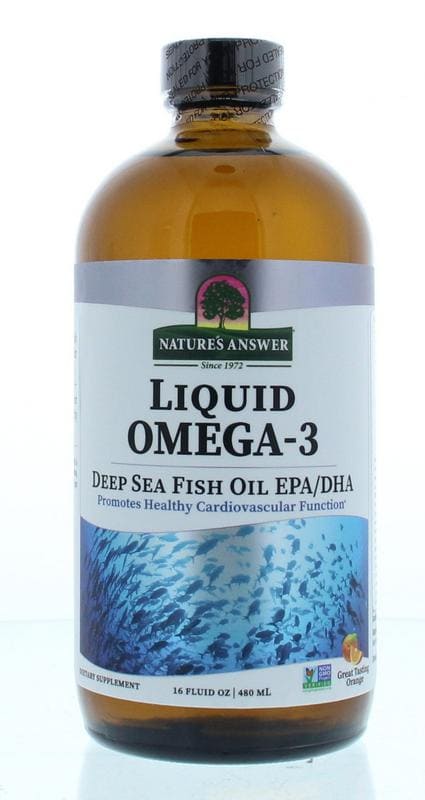 Natures Answer Vloeibaar Omega 3 DHA/EPA 1.150mg 480 ml