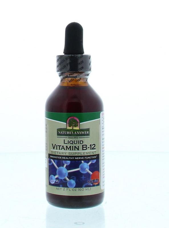 Natures Answer Vloeibaar vitamine B12 - Liquid vitamin B12 60 ml