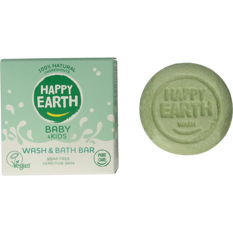 Happy Earth Was & bad bar baby & kids 50 gram