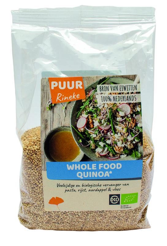 Puur Rineke Wholefood quinoa bio 500 gram