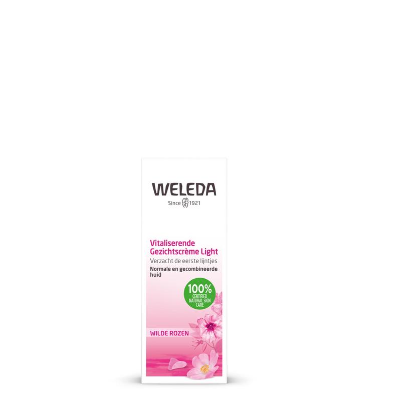 Weleda Wilde rozen vitaliserende gezichtscreme light 30 ml
