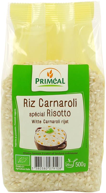 Primeal Witte carnaroli rijst bio 500 gram