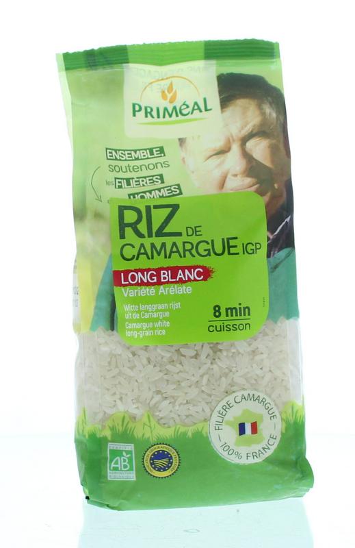 Primeal Witte langgraan rijst camargue bio 500 gram