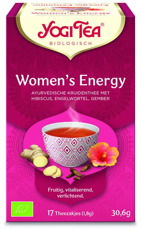 Yogi Tea Women's energy bio 17 stuks