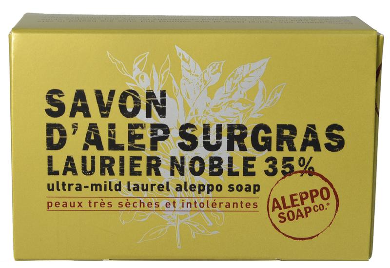 Aleppo Soap Co Zeep 35% laurier doosje 150 gram