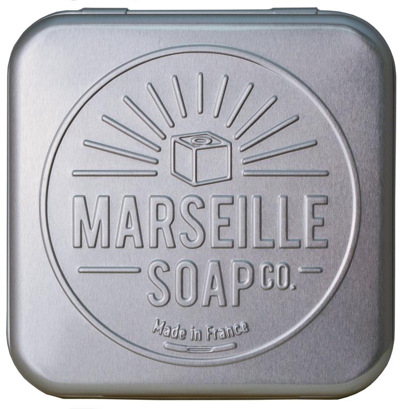 Marseille Soap Zeepdoosje aluminium 1 stuks