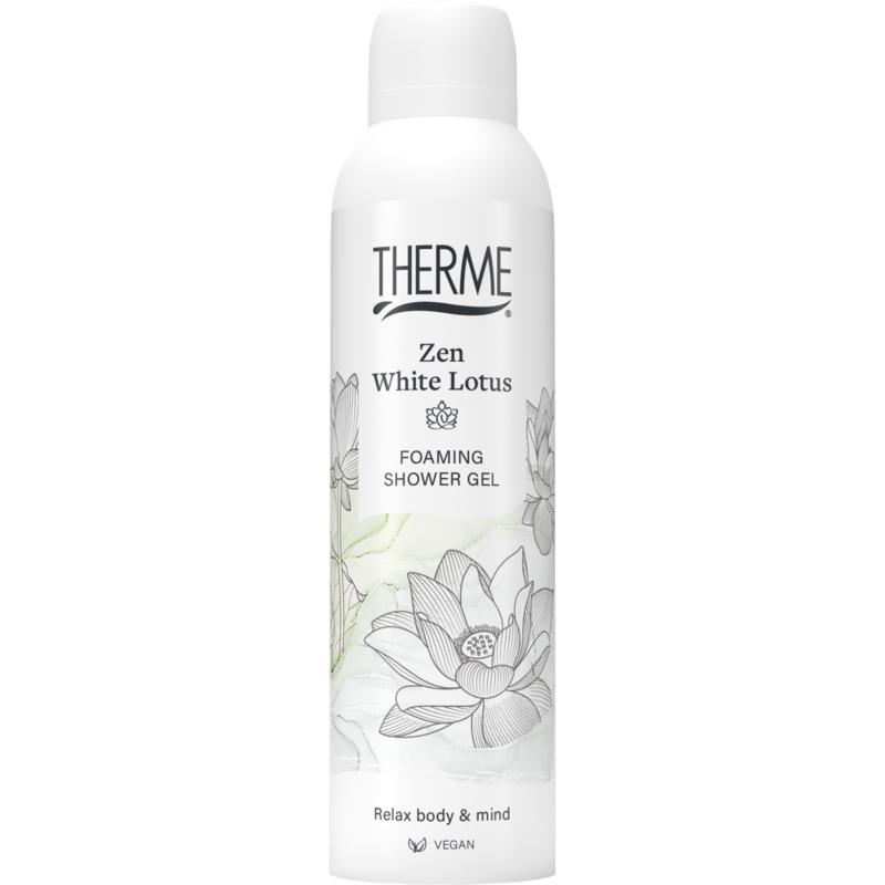 Therme Zen white lotus foaming shower gel 200 ml